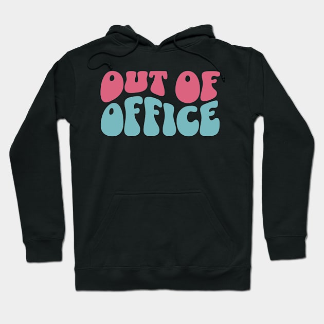 Out Of Office Vacation Mode On Hoodie by LizardIsland